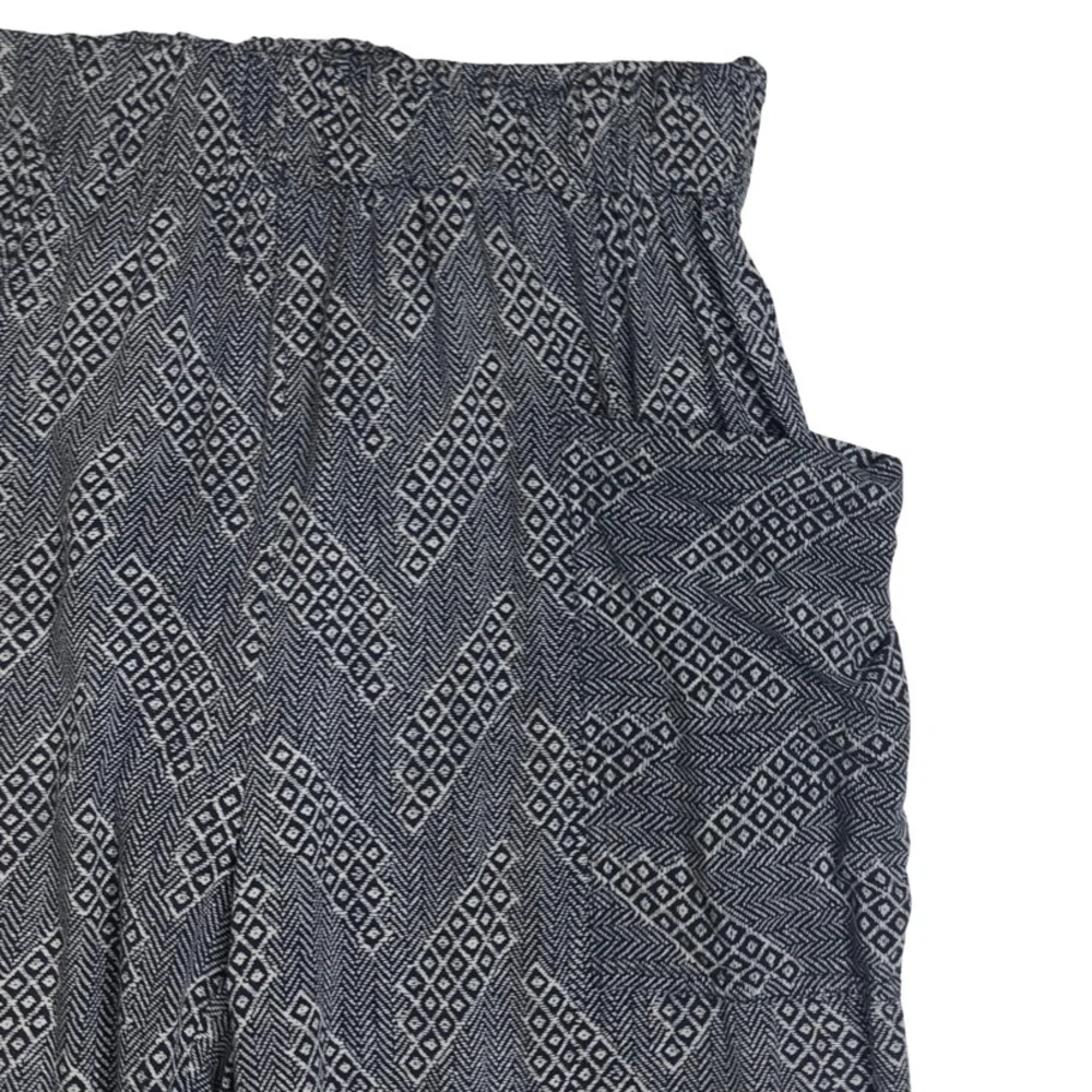 Urban Outfitters Navy and White Harem Pants Sz S